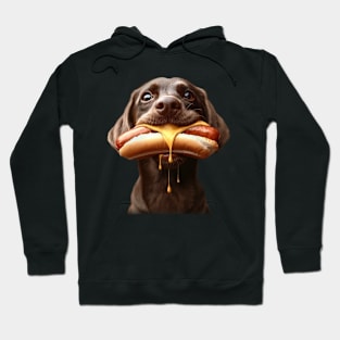 Dog and Hot dog 7103 Hoodie